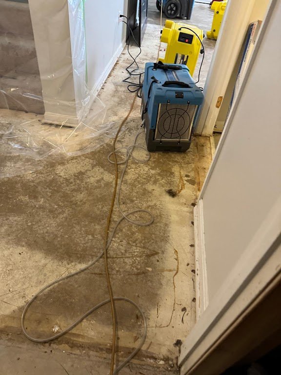 Water damage emergency response Silver Spring MD