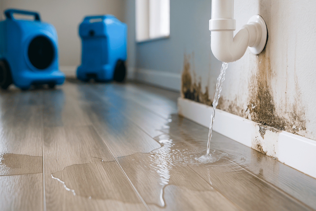 Water damage emergency response Fairfax VA